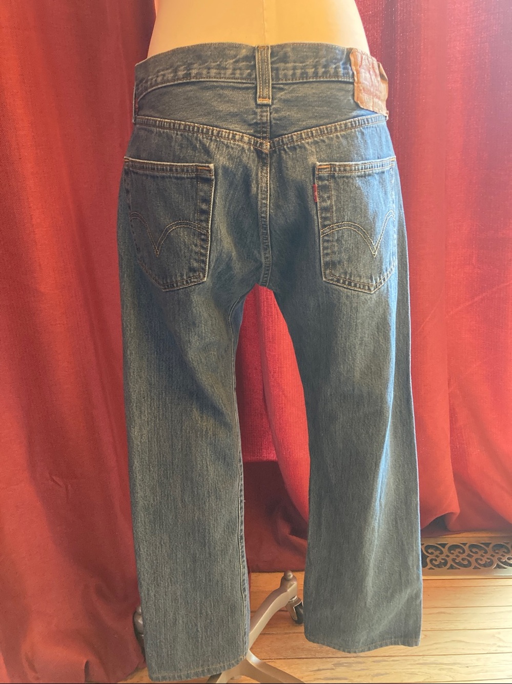 501 Levi Jeans, button fly, W34, L30